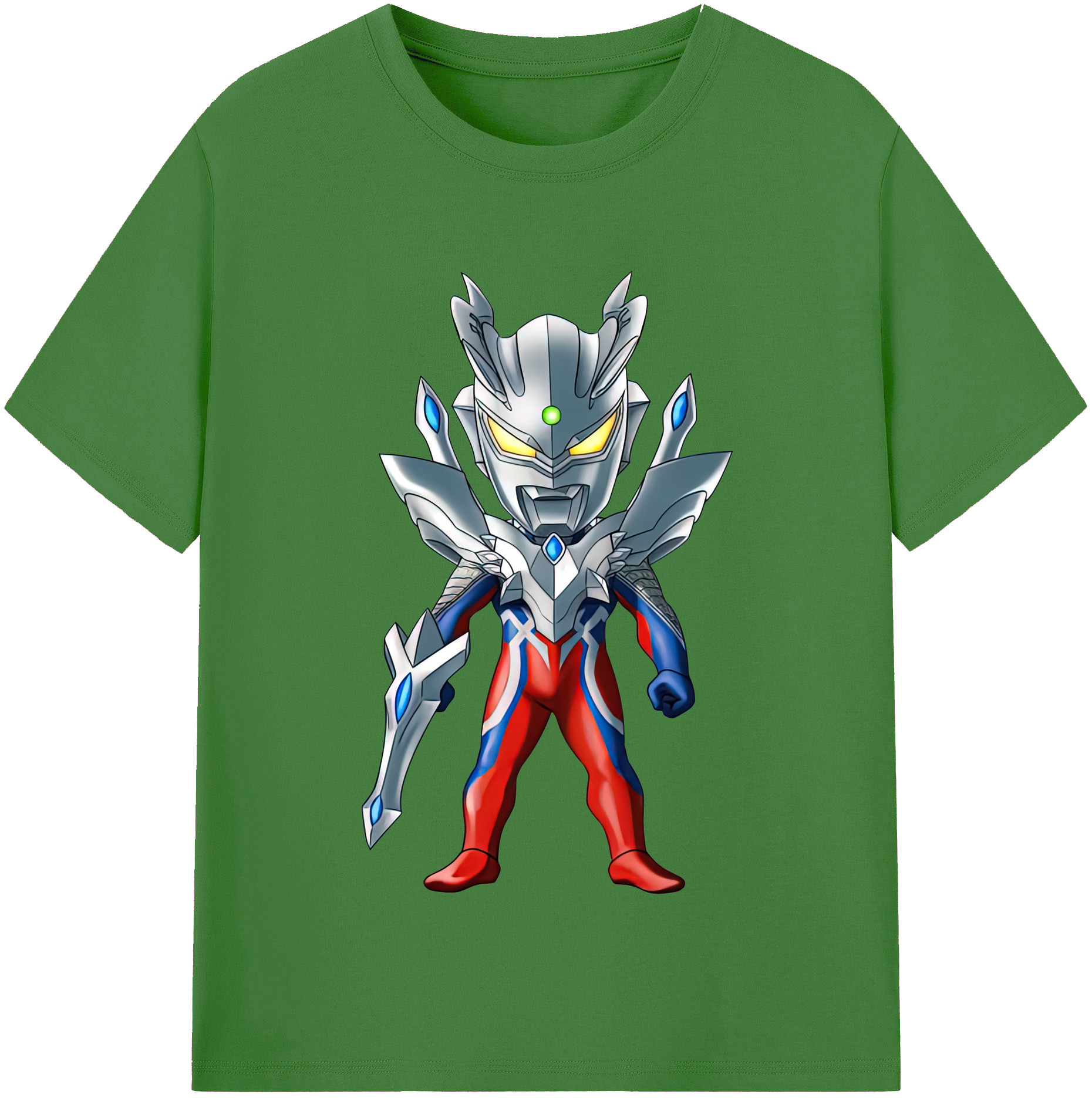 （画像用） ウルトラマン Ultraman レディースカジュアルプリントTシャツ（綿100％）